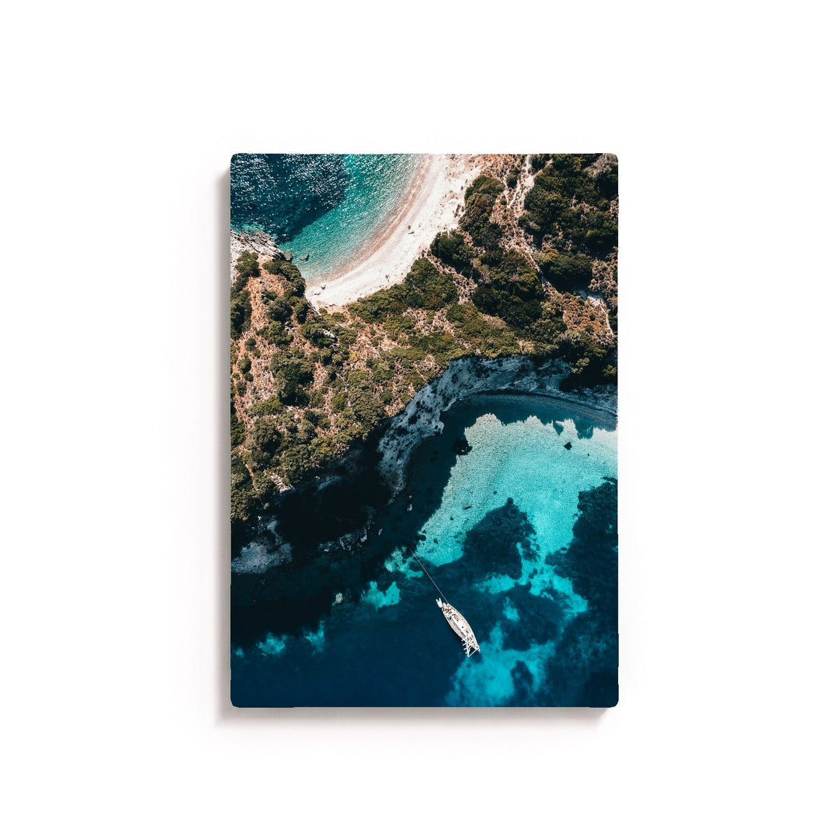 A greek Summer I by Isaac Brooks, unframed, canvas