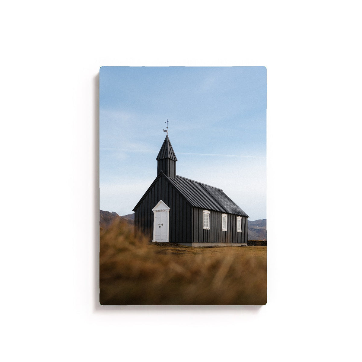 Búðakirkja by Andy Kennedy, unframed, canvas
