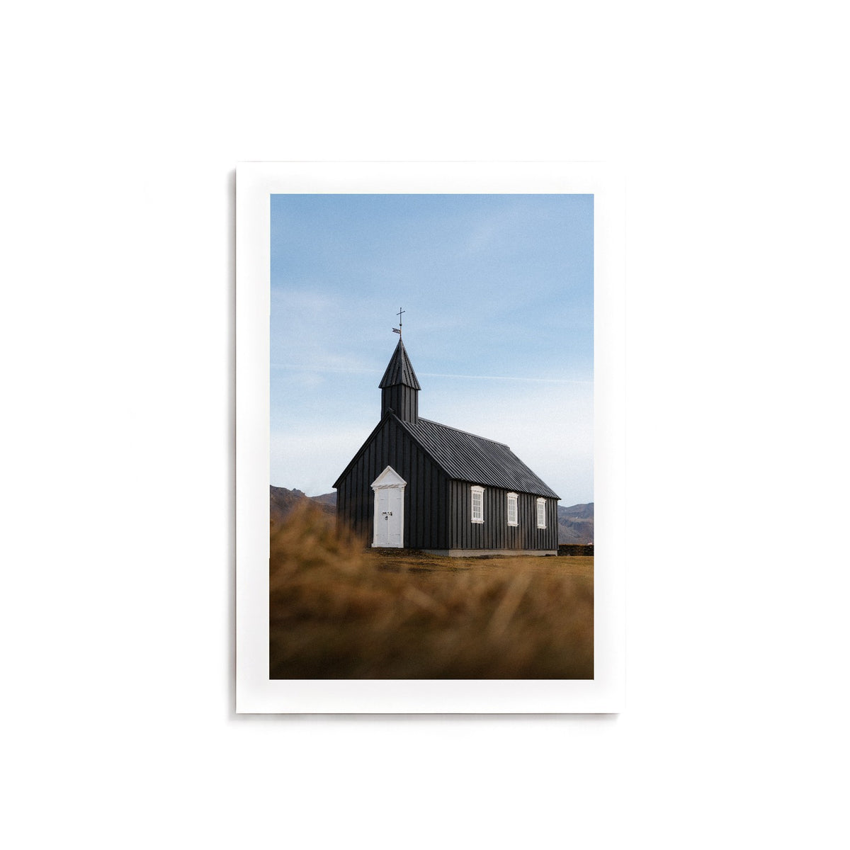 Búðakirkja by Andy Kennedy, unframed, archival matte paper