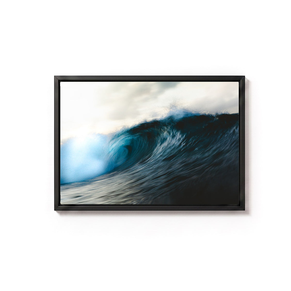 Byron Bay III by Andy Kennedy, black frame, canvas