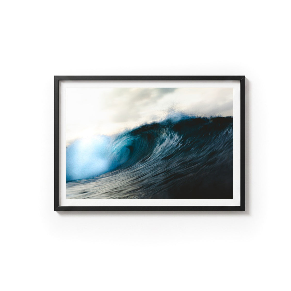 Byron Bay III by Andy Kennedy, black frame, archival matte paper