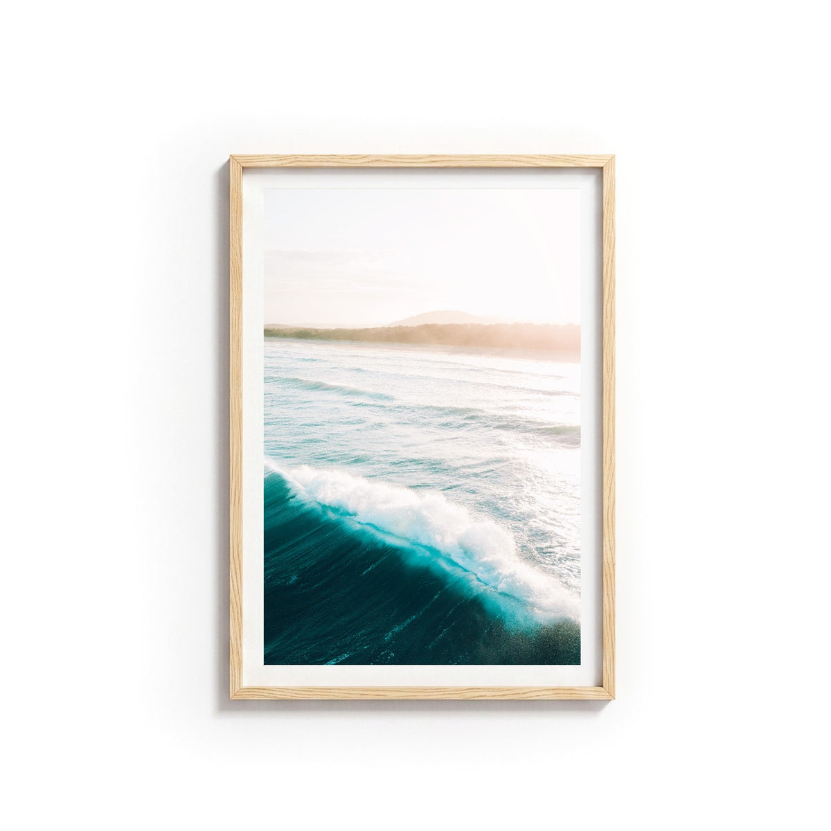 Cabarita by Andy Kennedy, Tasmanian oak frame, archival matte paper