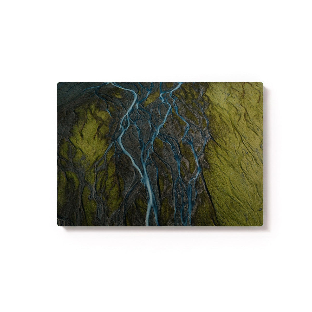 Glacier Rivers II by Andy Kennedy, unframed, canvas