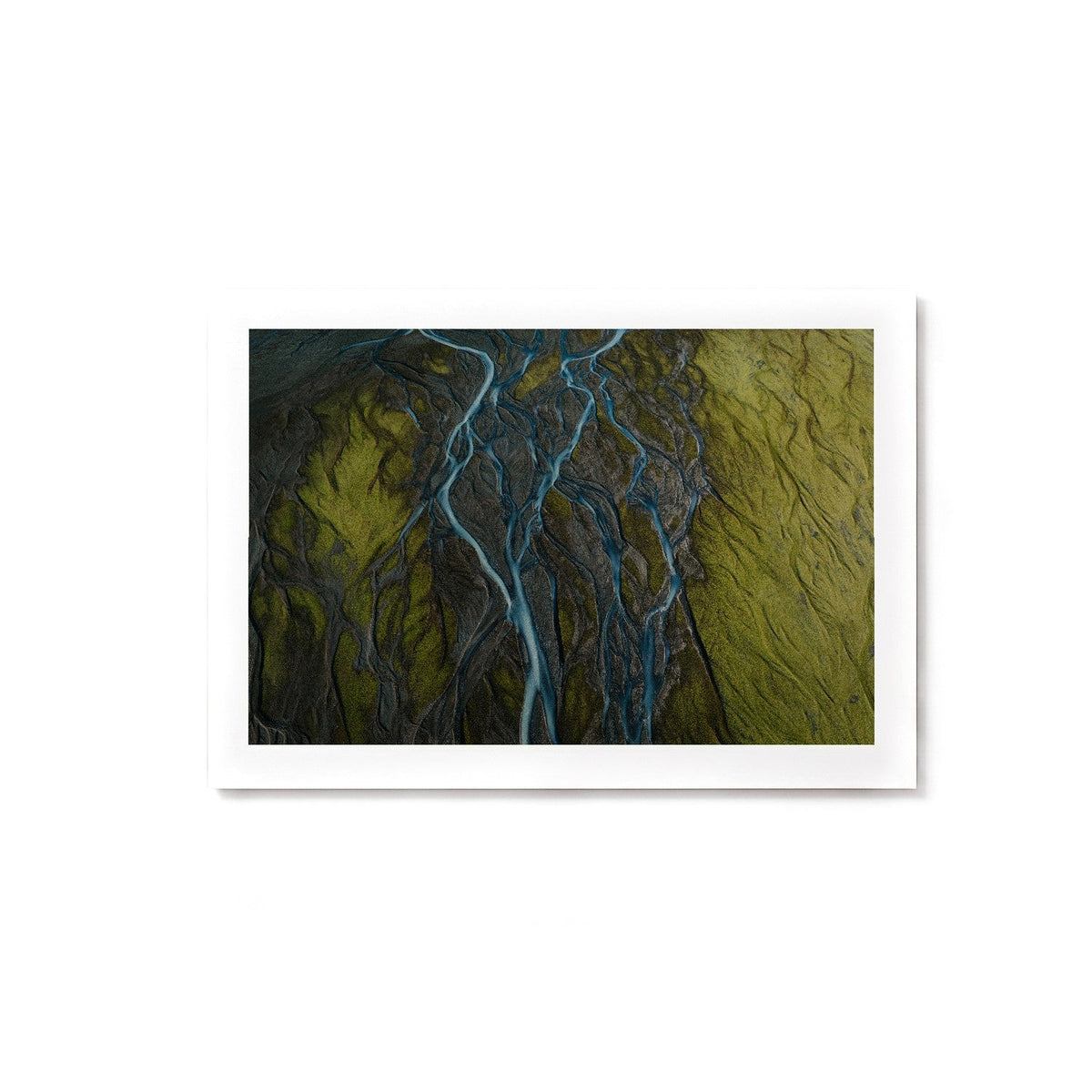 Glacier Rivers II by Andy Kennedy, unframed, archival matte paper