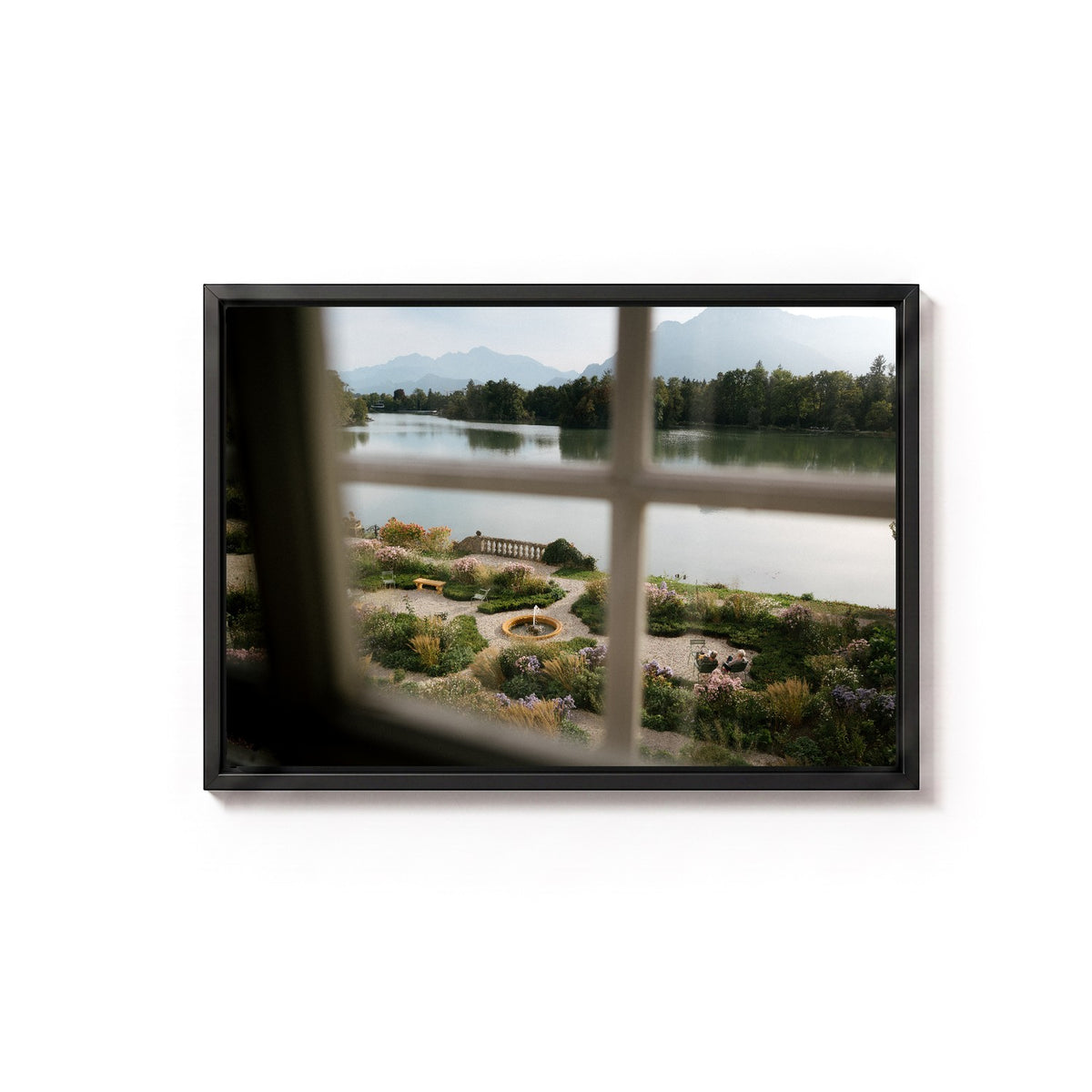 Leopoldskron II by Andy Kennedy, black frame, canvas