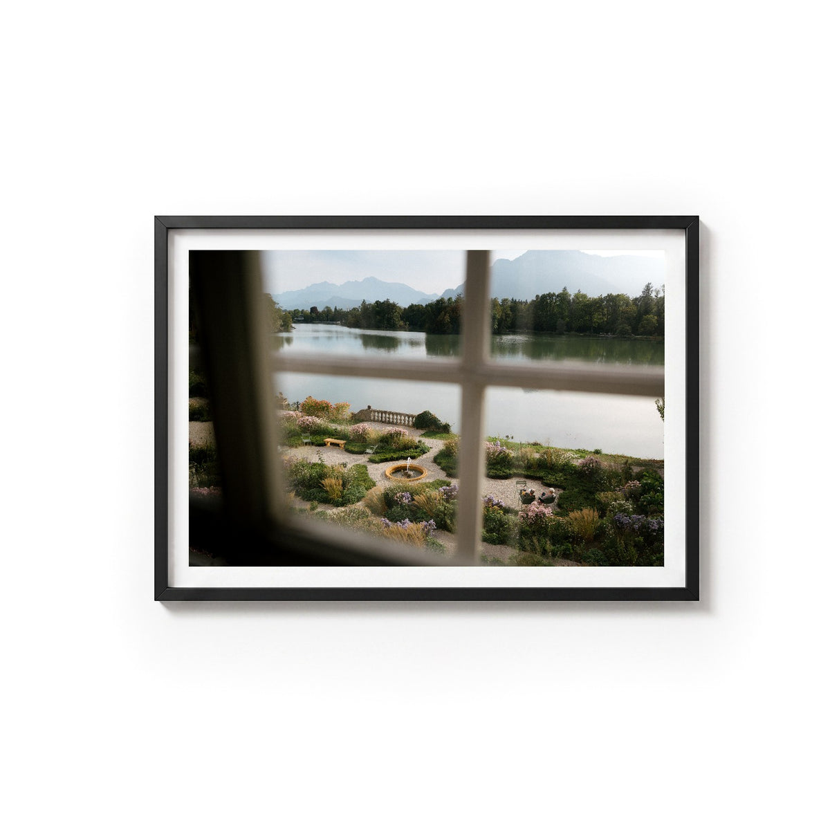Leopoldskron II by Andy Kennedy, black frame, archival matte paper
