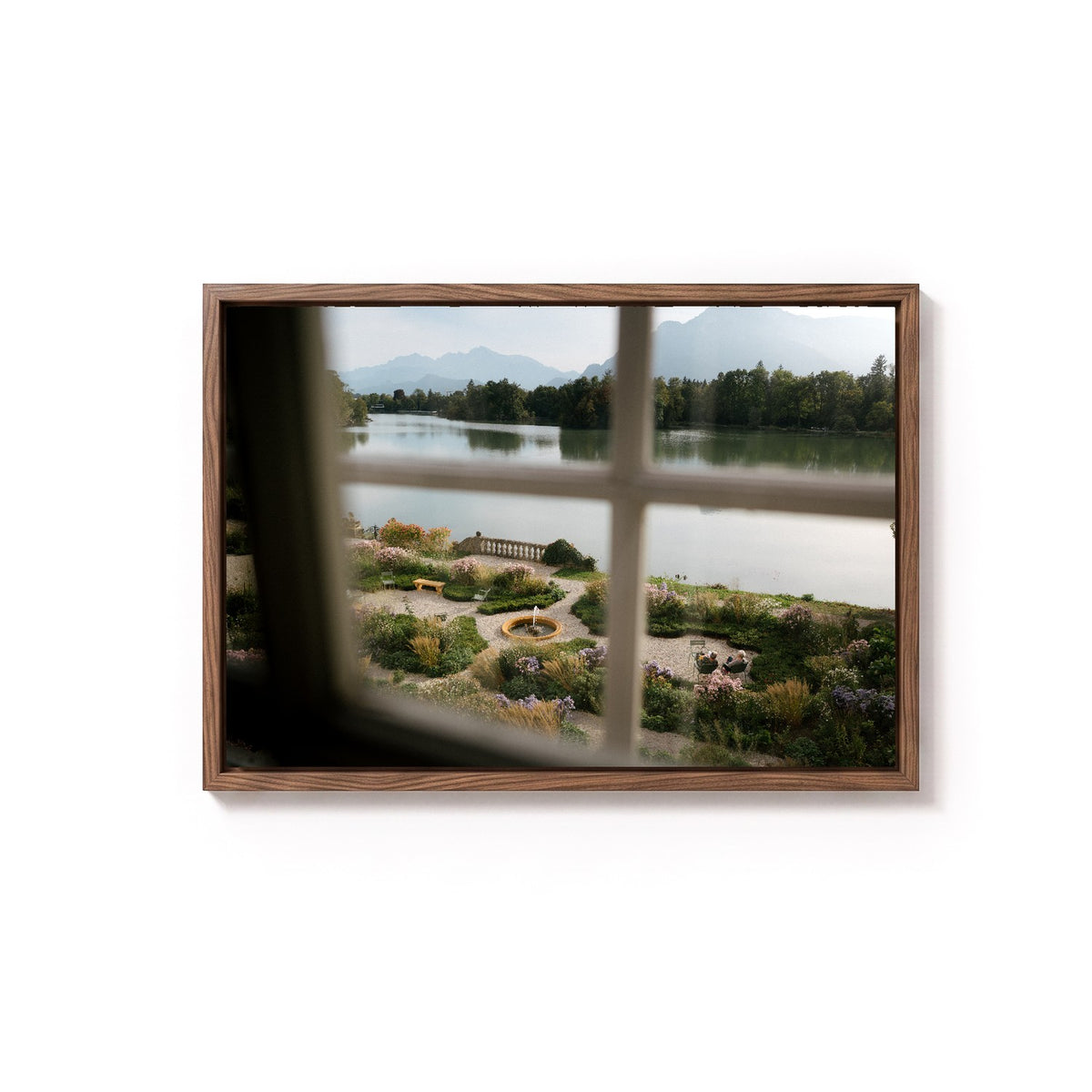 Leopoldskron II by Andy Kennedy, tanned oak frame, canvas