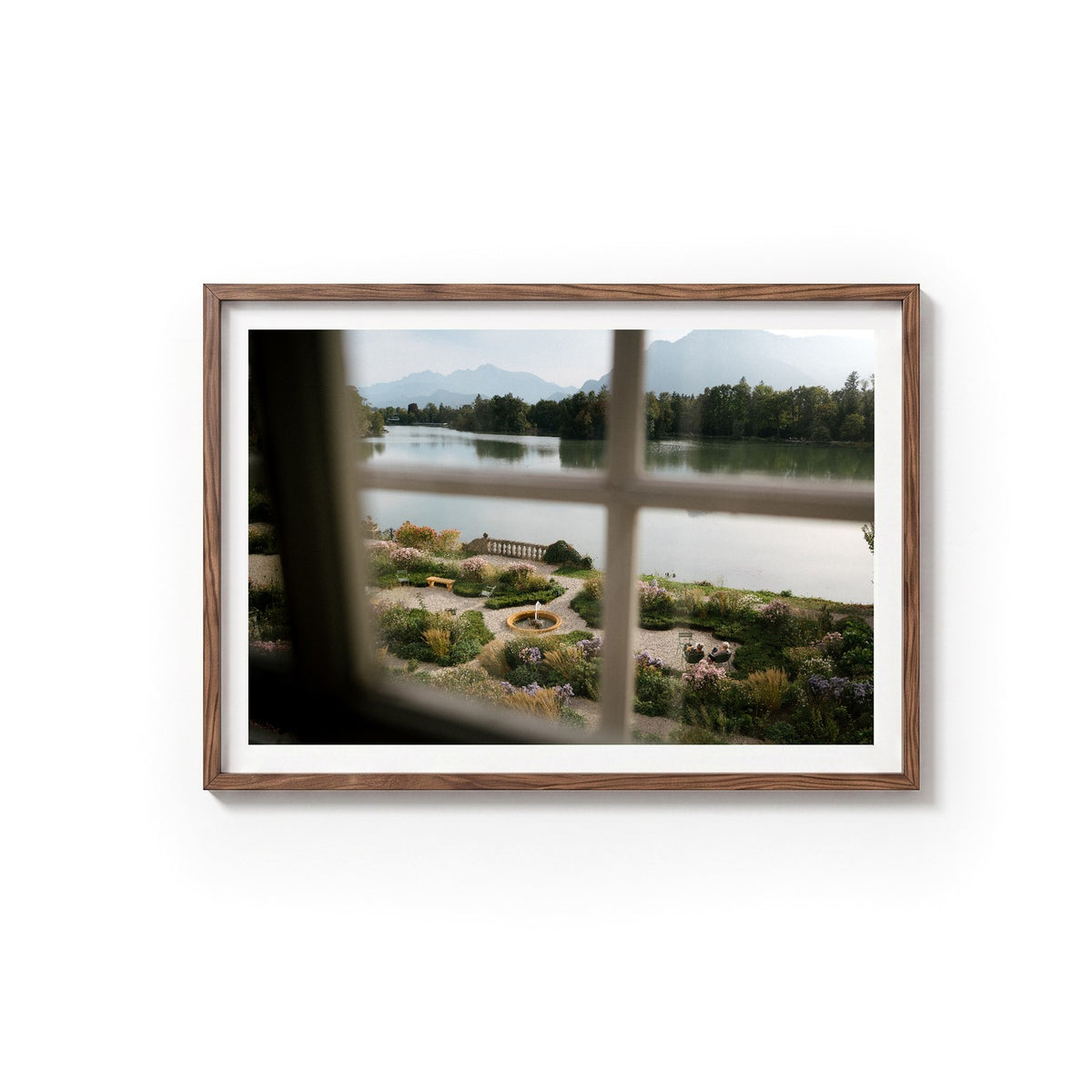 Leopoldskron II by Andy Kennedy, tanned oak frame, archival matte paper