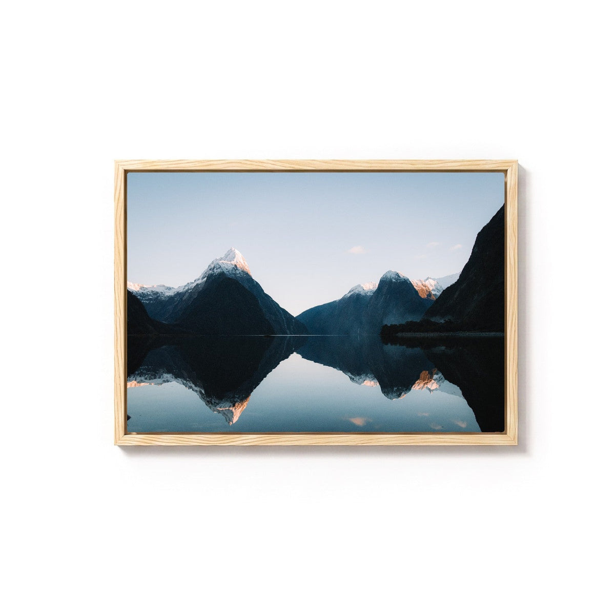 Milford Sound I by Andy Kennedy, Tasmanian oak frame, canvas