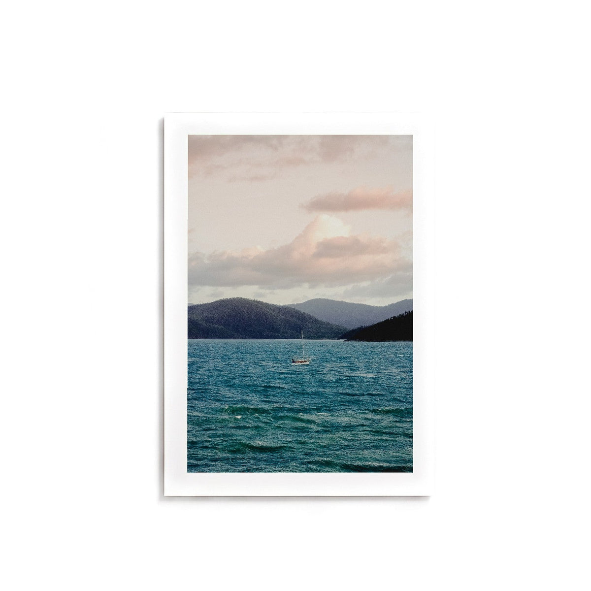 One Lonely Sailor by Charlie Hurd, unframed, archival matte paper