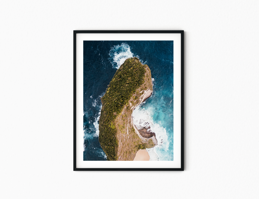 Bali Nusa Penida Kelingking Rocks ii Print