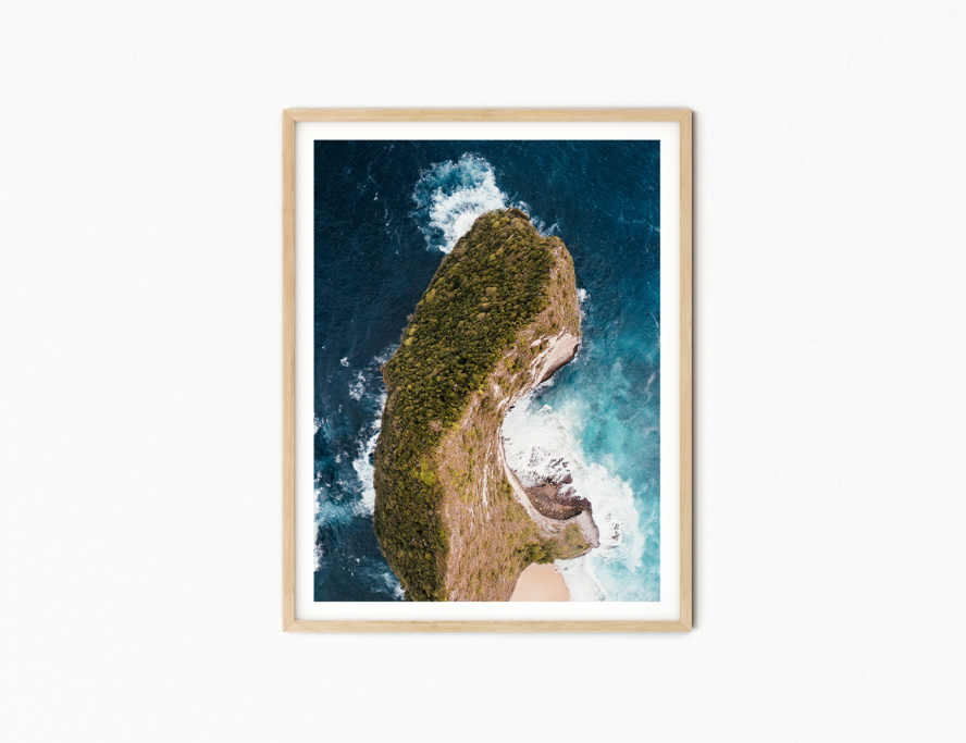 Bali Nusa Penida Kelingking Rocks ii Print
