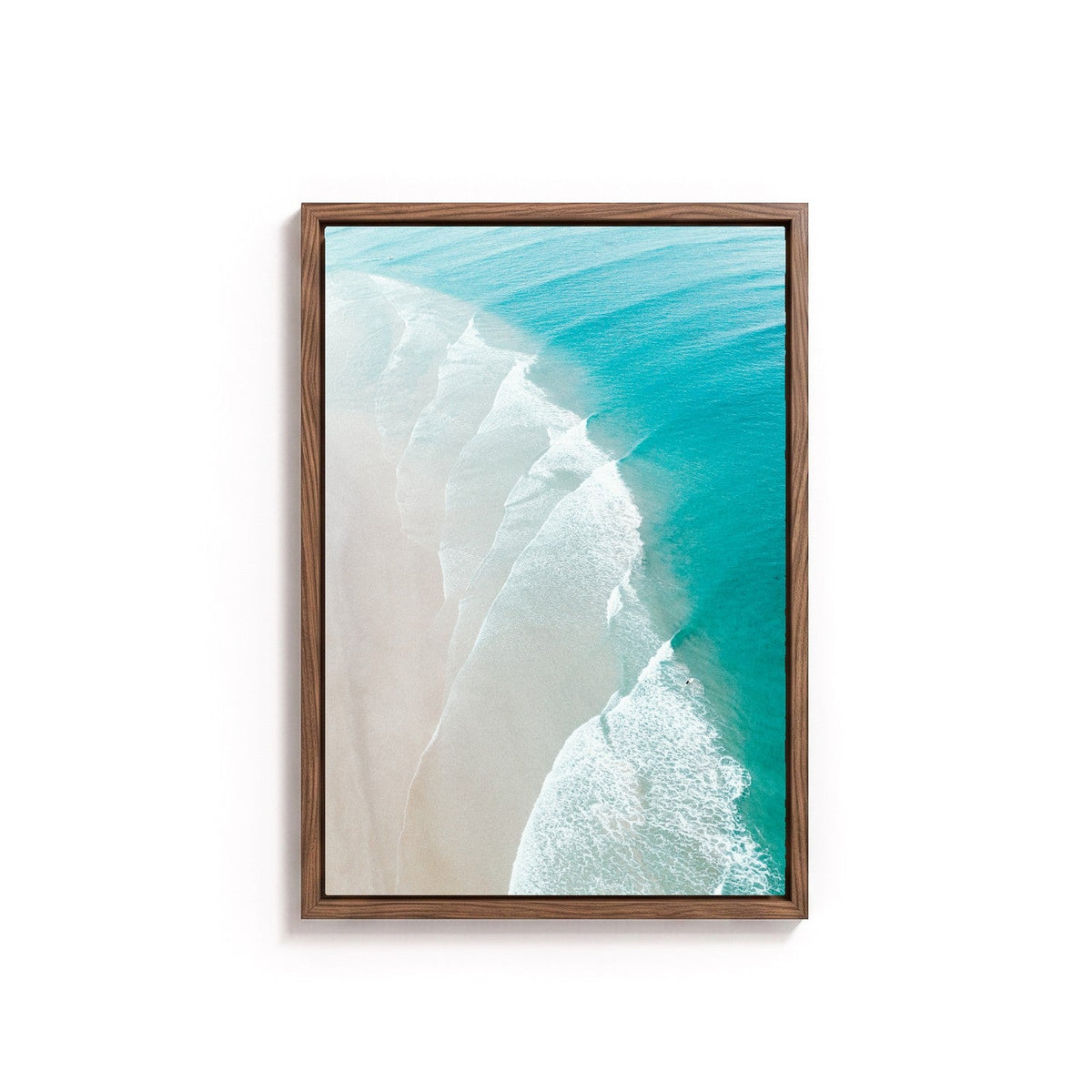 The Pass I by Isaac Brooks, tanned oak frame, canvas