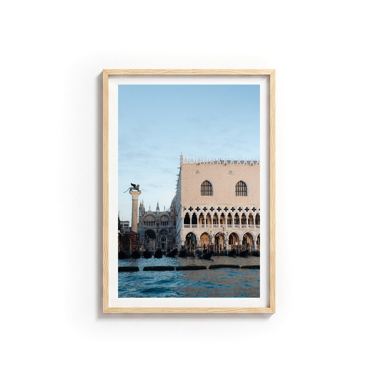 Venice II by Andy Kennedy, Tasmanian oak frame, archival matte paper