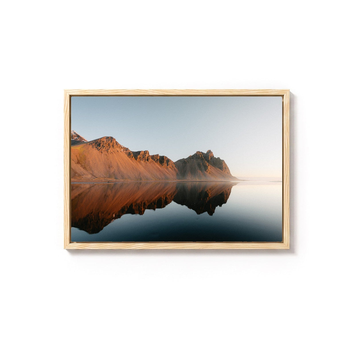 Vestrahorn I by Andy Kennedy, Tasmanian oak frame, canvas