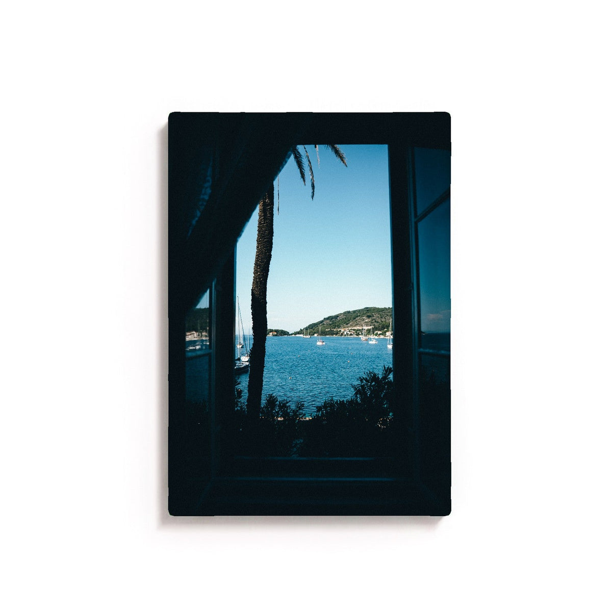 Window to Vis by Isaac Brooks, unframed, canvas