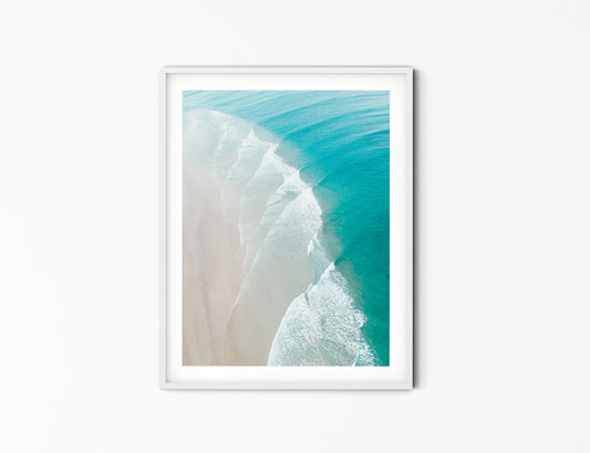The Pass Aerial | Byron Bay Print