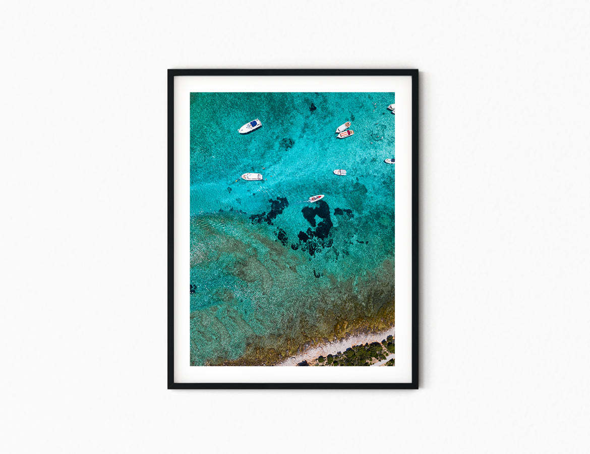 Coast of Split, Croatia Print