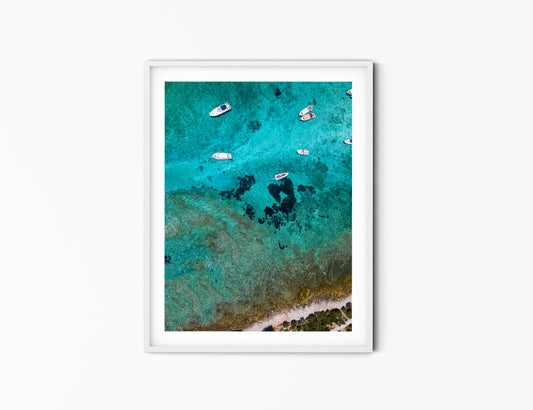 Coast of Split, Croatia Print