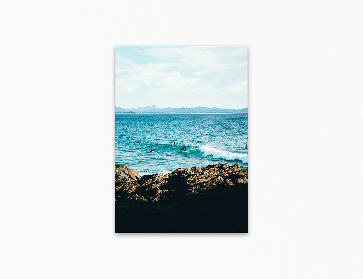 Byron Surfing Print